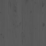 vidaXL Salon de jardin 2 Pièces gris bois de pin massif