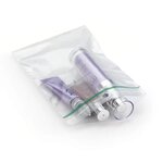 Sachet plastique zip 50  recyclé transparent 60 microns raja 10x25 cm (lot de 1000)