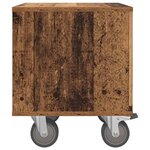 vidaXL Table de chevet 2 Pièces Bois ancien 40 5 x 40 x 48 cm