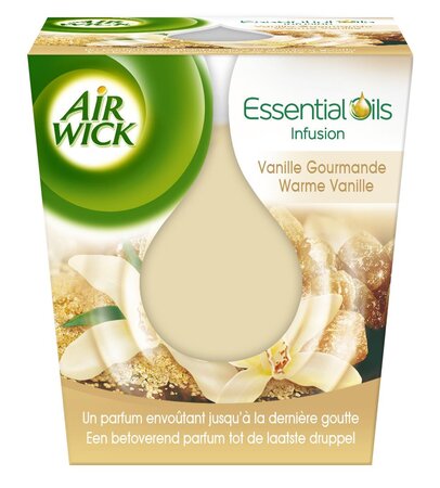 Désodorisant Bougie Essential Oils Vanille AIR WICK