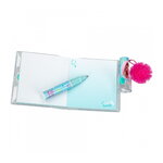 Petit Carnet A Spirales + Mini Stylo Bille - Cheval Blanc Poulain