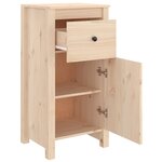 vidaXL Buffet 40x35x80 cm bois massif de pin