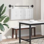 vidaXL Tête de lit suspendue tissu