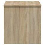 vidaXL Table basse Chêne sonoma 102x50 5x52 5 cm Bois d'ingénierie