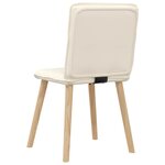 vidaXL Chaises à manger lot de 4 Lin