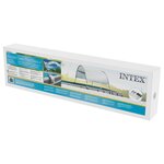 Intex Auvent pour piscine Gris clair