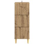 vidaXL Armoire à tiroirs 33 x 34 5 x 90 cm Bois d'ingénierie