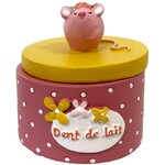 Petite boite à dents de lait rose