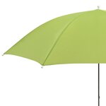 vidaXL Parasols de chaise de camping 2 Pièces Vert 105 cm