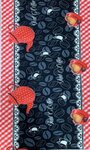 Tapis de cuisine imprimé 50 x 80 cm - Rouge