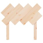 vidaXL Tête de lit 92x3x81 cm Bois massif de pin