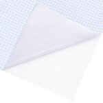 vidaXL Film de fenêtre dépoli blanc 90x500 cm PVC