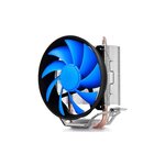 Deepcool gammaxx 200t processeur refroidisseur 12 cm aluminium  noir  bleu