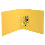 Classeur À Levier Pvc A4 Dos De 70mm. - Jaune - X 10 - Exacompta