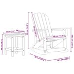 vidaXL Ensemble de salon de jardin 3 Pièces Gris clair HDPE