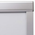 vidaXL Store occultant roulant Blanc MK04