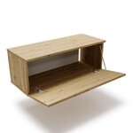 Meuble TV Nicole 80 cm - chêne artisan