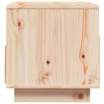vidaXL Meuble TV 60x35x37 cm Bois de pin massif