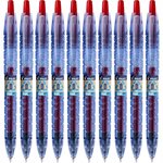 Stylo Bille Encre Gel B2P Pointe moyenne Rouge x 10 PILOT