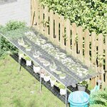 vidaXL Couverture végétale avec œillets 1x3 m PVC