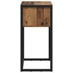 vidaXL Table d'appoint Bois Ancien 100 x 36 x 75 cm Bois d'ingénierie