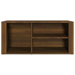 vidaXL Armoire à chaussures Chêne marron 100x35x45cm Bois d'ingénierie