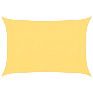 vidaXL Voile d'ombrage 160 g/m² Beige 3x5 m PEHD