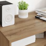 vidaXL Meuble TV Chêne artisanal 100 x 48 x 43 cm Bois d'ingénierie