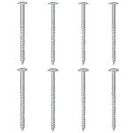 vidaXL Étagères murales 4 Pièces Gris 80x9x3 cm