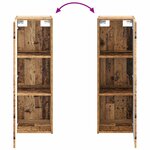 vidaXL Cabinet de Salle de Bain Mural Bois ancien 33 x 34 5 x 60 cm