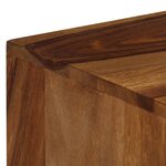 vidaXL Meuble TV 140x30x40 cm bois massif