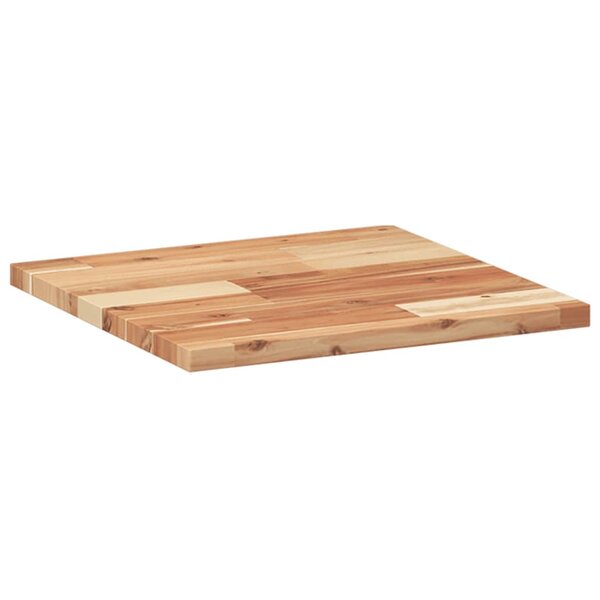 vidaXL Dessus de table carré 40x40x2 cm bois massif d'acacia