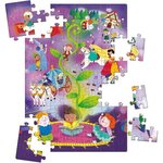 Clementoni - 20180 - Glitter 104 pieces - Fairy Tales Time