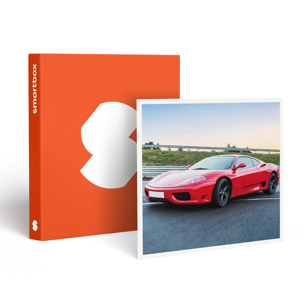 SMARTBOX - Coffret Cadeau Stage de pilotage de 5 tours sur circuit aux commandes d'une Ferrari - Sport & Aventure