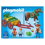 Playmobil 6932 - country - caleche avec attelage