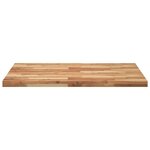 vidaXL Dessus de bureau fini à l'huile 100x80x4cm bois d'acacia massif