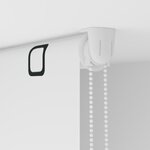 vidaXL Store enrouleur de douche 120x240 cm largeur du tissu 116 cm