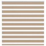 vidaXL Store zèbre marron sable largeur du tissu 140 9 cm polyester