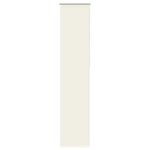 vidaXL Store enrouleur occultant blanc cassé 50x230cm largeur du tissu