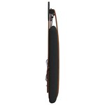 vidaXL Tête de lit suspendue Avec lumière LED Noir PU antique