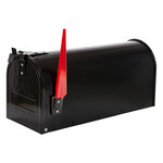 Boîte aux lettres style Américain en acier  USA Mail D-USA/N  Noir