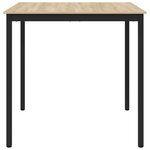 vidaXL Table de salle à manger / Table de repas Bois d'ingénierie