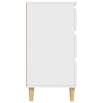 vidaXL Buffet Blanc 60x35x70 cm Bois d'ingénierie
