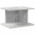vidaXL Table de chevet Gris béton 40 x 30 x 25 cm Bois d'ingénierie