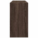 vidaXL Armoire d'évier chêne marron 90x29x55 cm bois d'ingénierie
