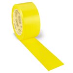 Ruban vinyle de marquage jaune / noir 3m 50 mm x 33 m