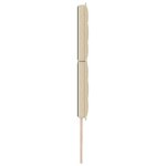 vidaXL Tête de lit avec tête de lit Crème 180 cm Cuir synthétique