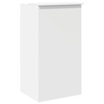 vidaXL Bureau de réception blanc 55x50x103 5 cm bois d'ingénierie