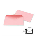 Lot de 1000 Enveloppes ELECTIONS 90x140 mm - rose 80 g