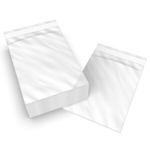 Lot de 500 sac cellophane transparent 113x87 mm